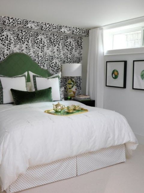 59 Excellent Juicy Green Accents In Bedrooms Ideas: 59 Excellent .