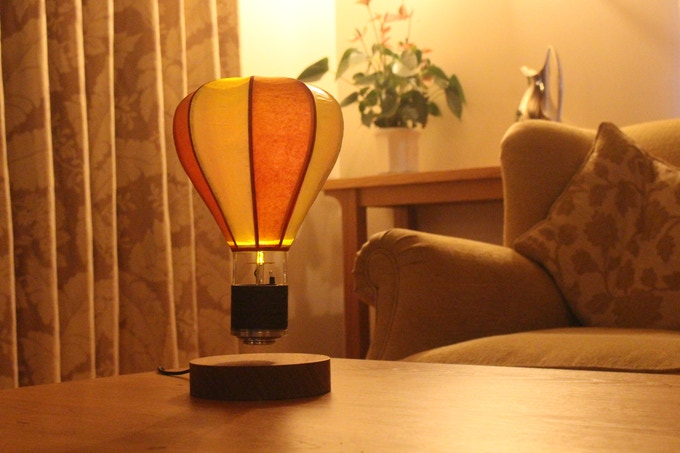 Defy Gravity With Float: The Levitating Hot Air Balloon Light .