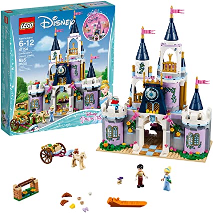 Amazon.com: LEGO Disney Princess Cinderella's Dream Castle 41154 .