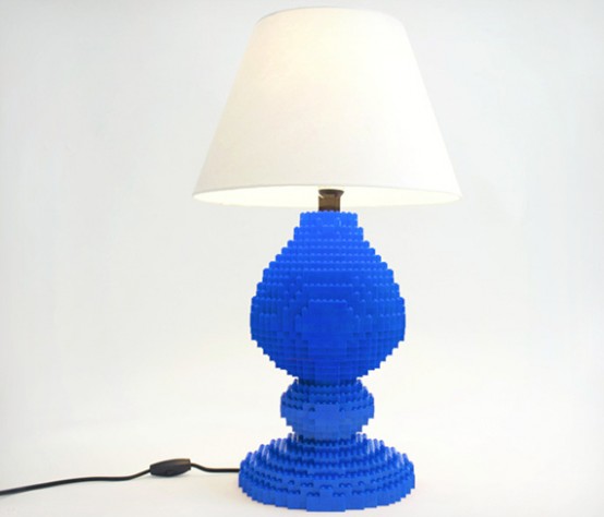 LEGO Table Lamp To Realize Children's Dreams - DigsDi