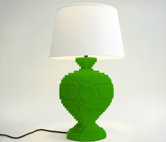 LEGO Table Lamp To Realize Children's Dreams | Lego lamp, Lego .
