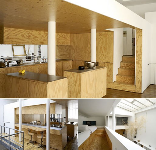 Paris Loft (plywood) — Build/Materials -- Better Living Through Desi