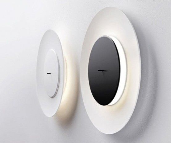 Wall lighting - designed to look like a lunar eclipse - stunning .