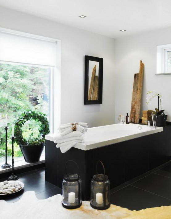 Luxurious Bathroom Design Looking Like A Home SPA - DigsDi