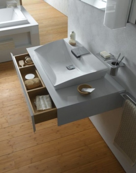Luxury Bathroom Collection In Minimalist Style by TOTO - DigsDi