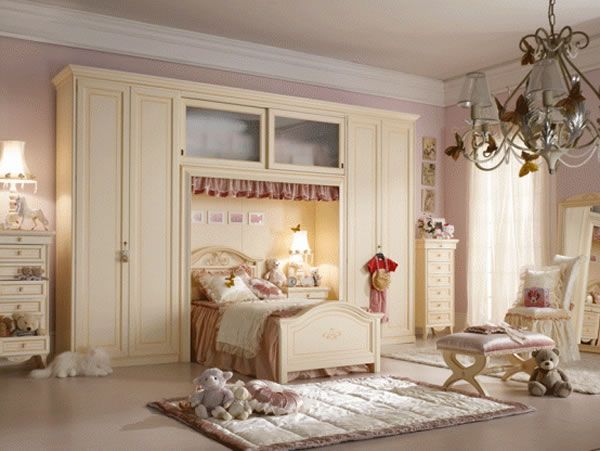 House Designs: Girls Bedroom Design Ideas For PM4, Pampered In Luxu