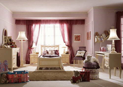 Luxury-Girls-bedroom-designs-by-Pm4-3-554x392 | home space | Flic