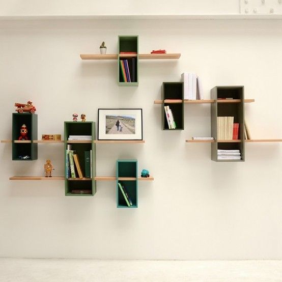 Max Shelves: A Reinterpretation Of A Mid-Century Bookcase | Mueble .