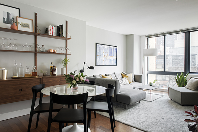 Inspiring Warm Mid-Century Modern Apartment Interior Design .