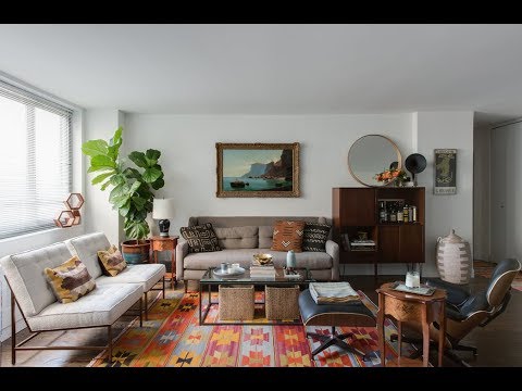 Eclectic Mid-Century Apartment, New York - YouTu