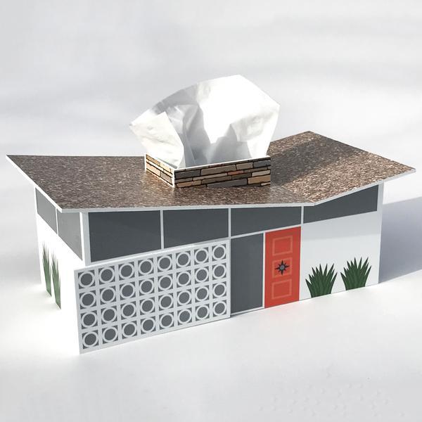 Midcentury Butterfly House Tissue Box Cover – thehuntingtonstore.o