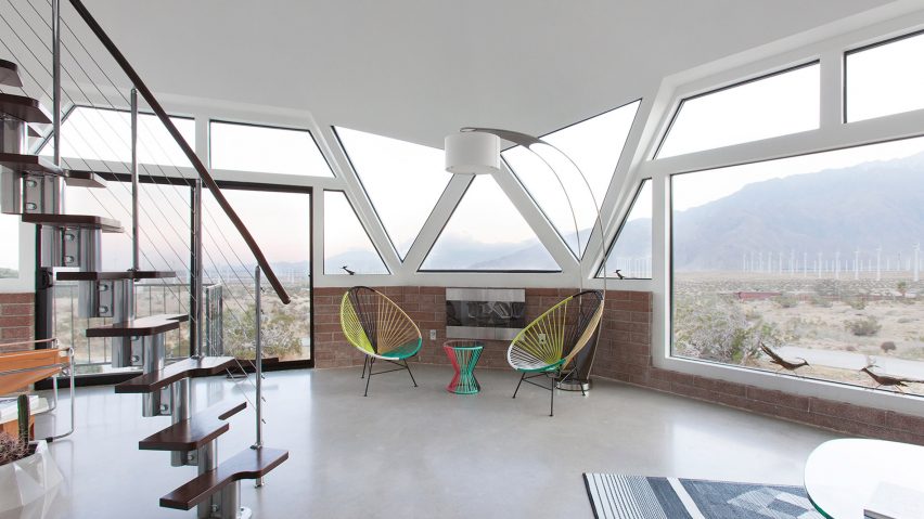 Pavlina Williams transforms mid-century dome house with angular .