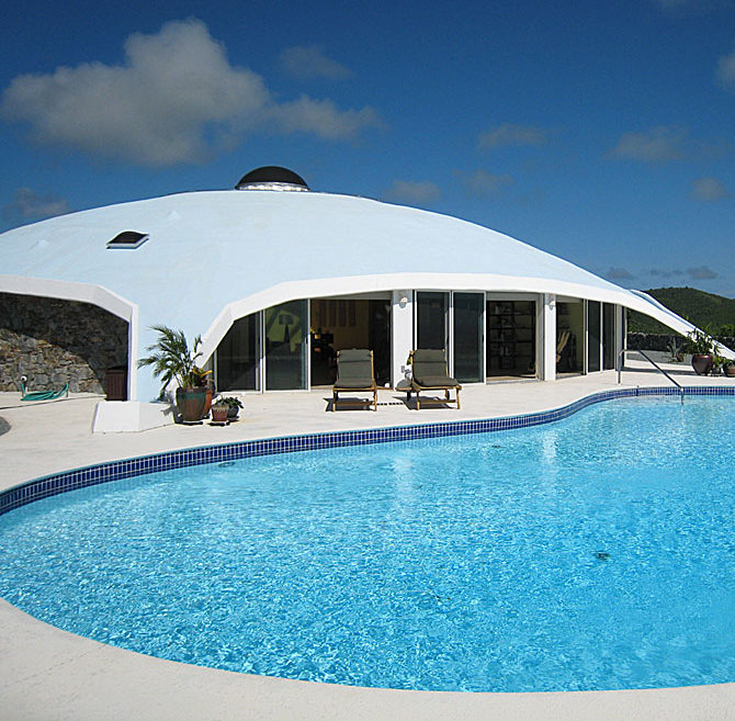 Mid-Century Modern Dome on St. Croix - $1.699 Million - Modern .