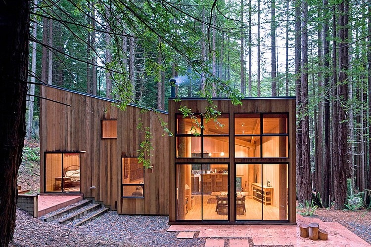 Sea Ranch Cabin by Frank / Architects | HomeAdo