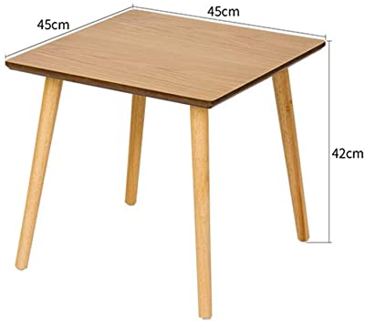 Amazon.com: Home Side Tables Nordic Wood Retro Small Coffee Table .
