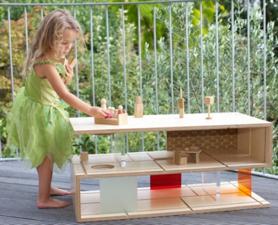 Minimalist Coffee-Table And Dollhouse In One - DigsDi