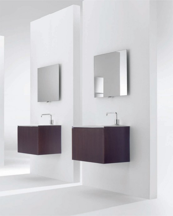 Minimalist Bathroom Furniture Low Reliable in Function And Soft .