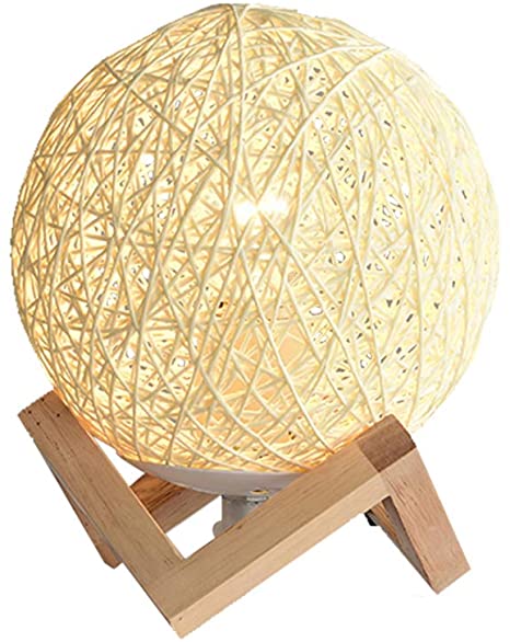 Starry Lighting SL-63324, Global Natural Wood Table Lamp, Modern .