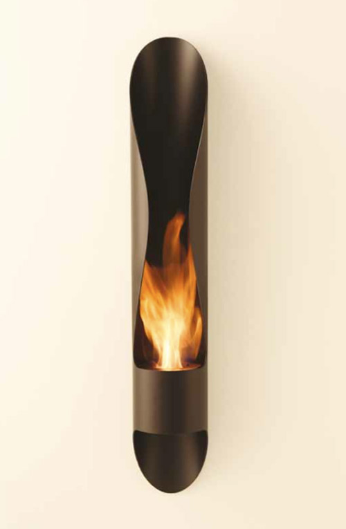 Minimalist Tube Outdoor Bioethanol Fireplace - DigsDi