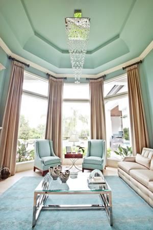 Mint Color In the Interiors: 35 Trendy Ideas - Pelfind | Mint .