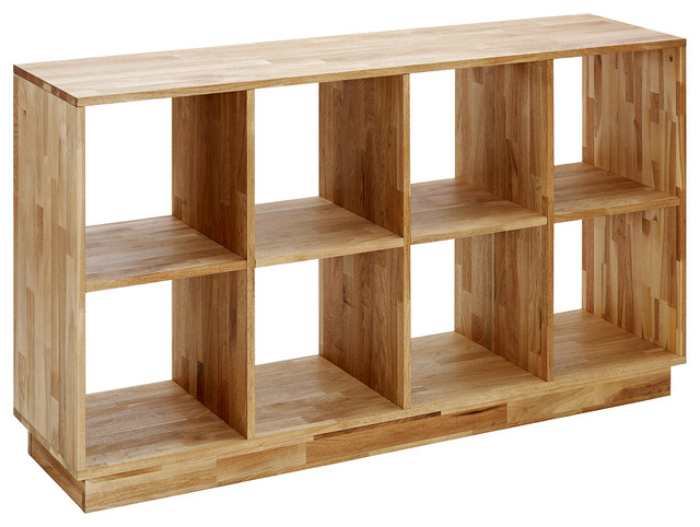 Mash Lax 4X2 Wood Bookcase - Modern - Bookcases - by Plush Pod Dec