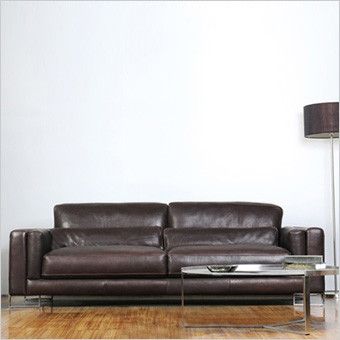 Leather sofa - scan design | Contemporary furniture stores .