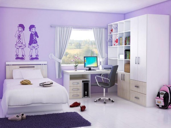 Inspiring Bedroom Design Ideas For Teenager Girls for Teenager .