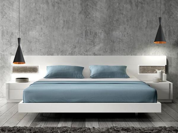 Trends to Try : Bedside Hanging Lights | Modern bedroom furniture .