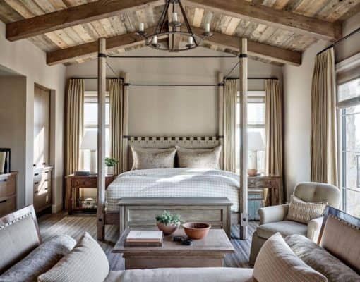 Mediterranean-inspired home with rustic details in the Sonoran .
