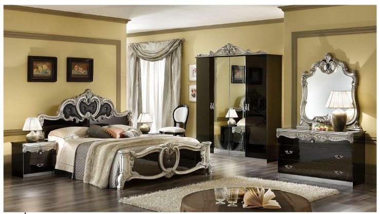 Modern Victorian Style Furniture | Luxurious bedrooms, Silver .