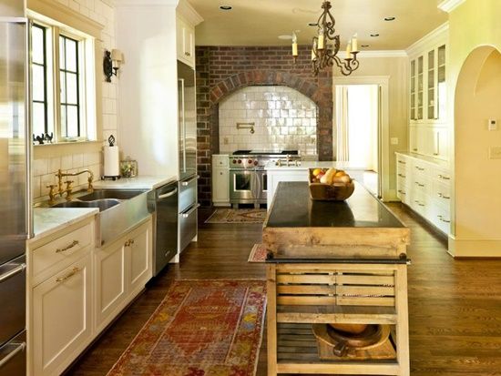 Beautify your Modern Kitchen Design with an Antique Decor Element .
