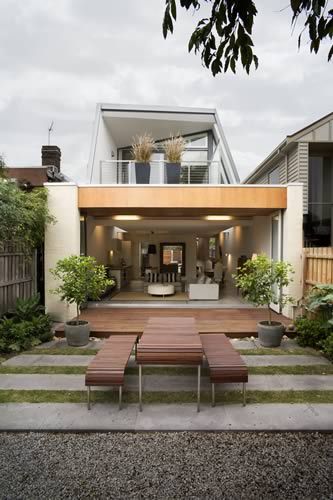 modern backyard deck | Fancy House Road | Casas nuevas, Casas .