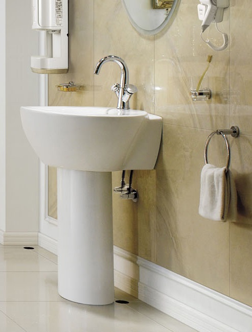 Modern Pedestal Sink - contemporary pedestal sink - Varaz