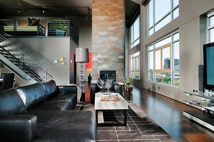 Modern Penthouse by Benning Design Associates | HomeAdo