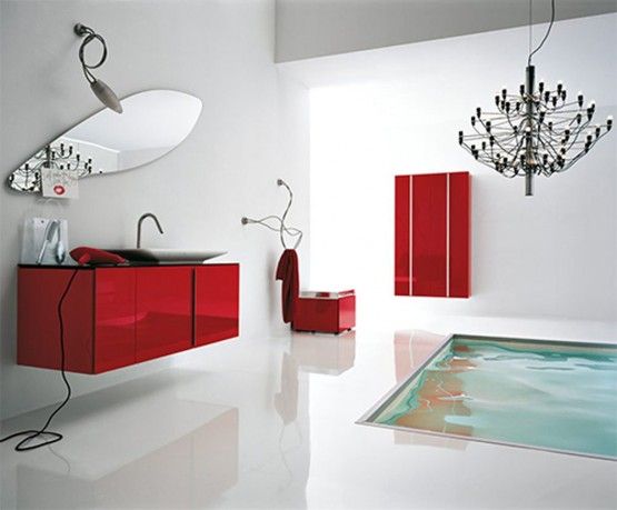 cool modern Bathroom | Contemporary bathroom designs, White .