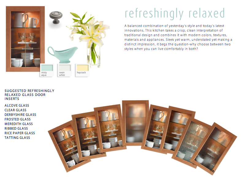 Refreshingly Relaxed Decorative Glass Inserts from Waypoint Living .