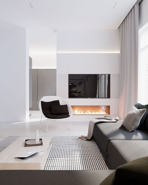 Binnenkijken in een modern interieur | Modern home interior design .