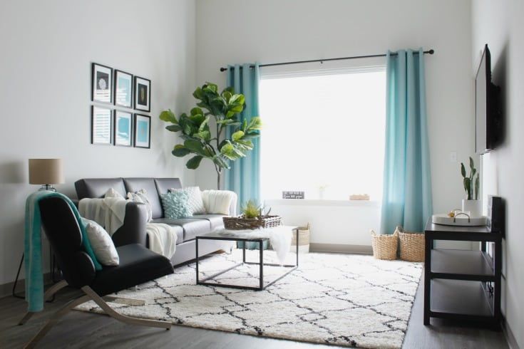 How to decorate a modern, stylish apartment on a budget! #modern .