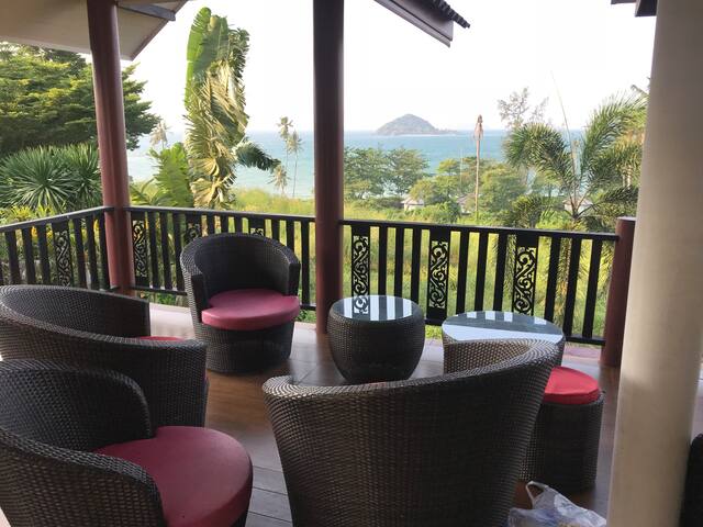 Modern Thai-Villa with sea-view - Houses for Rent in Ko Mak, Trat .