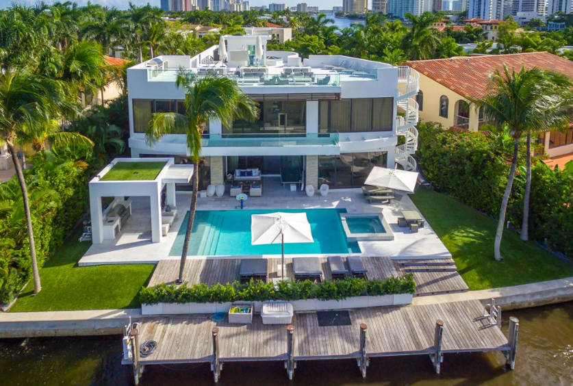 $10.9 Million Modern Waterfront Home In Golden Beach, FL | Homes .
