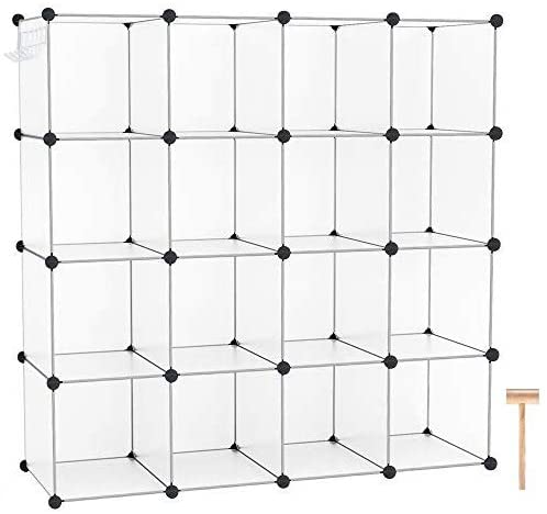 Amazon.com: C&AHOME Cube Storage Organizer, 16-Cube Shelves Units .