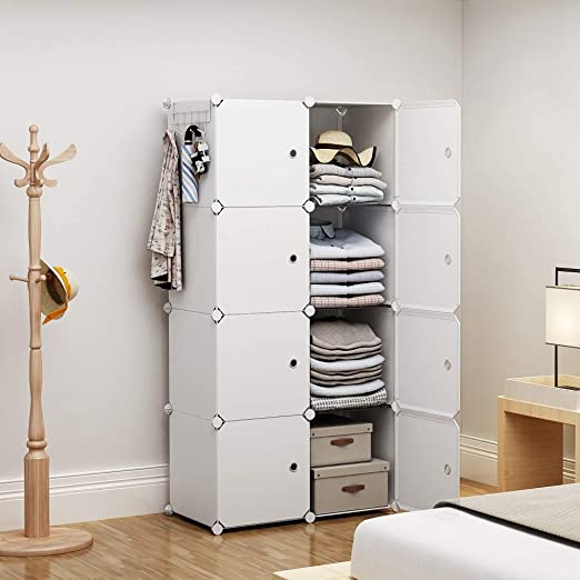 Amazon.com: YOZO Portable Wardrobe Closet Modular Dresser Chest .
