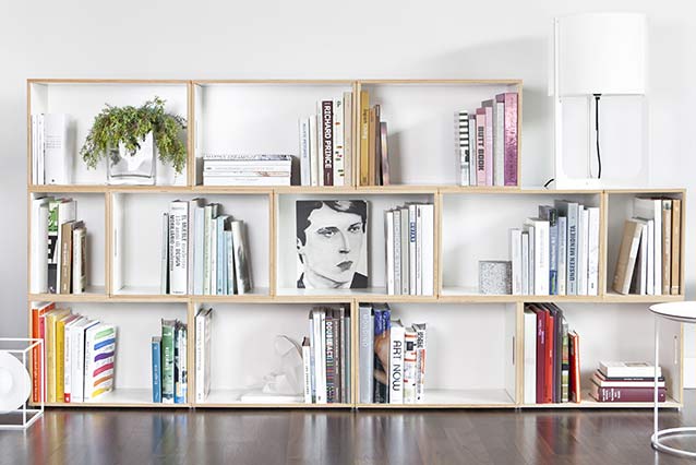 Modular shelf and bookcase - BrickBox Modular shelves and bookcas