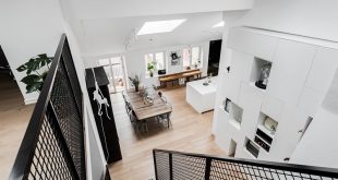 Black and white loft with mezzanine in Stockholm 〛 ◾ Фото ◾Идеи .