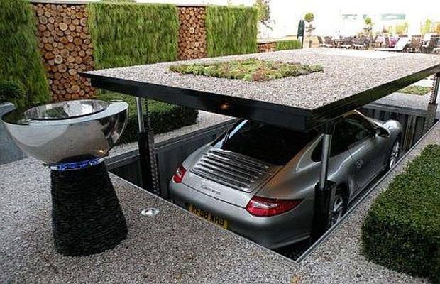 10 The Most Cool And Wacky Garages Ever | DigsDigs | Garage house .