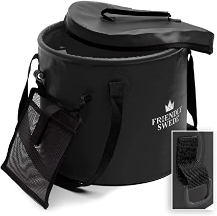 Amazon.com : The Friendly Swede Collapsible Bucket for Camping .