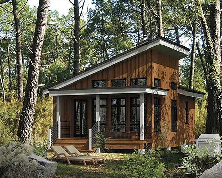Plan 80674PM: Vacation Getaway Cottage | Contemporary house plans .