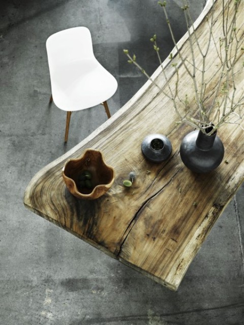 Natural Beauty And Elegance: Rough Table By Norr11 - DigsDi