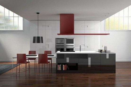 New Modern Kitchen Design - Carré by Ernestomeda - DigsDi