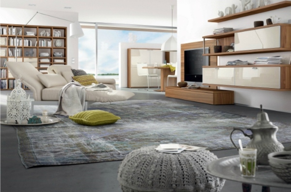 Modern living room furniture – original and multifunctional .